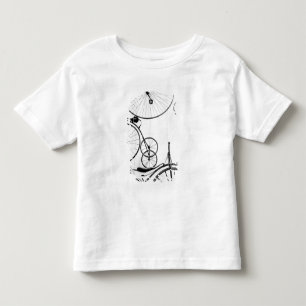 Europa, Zwitserland, Lucerne. Fietsscherm, Kinder Shirts