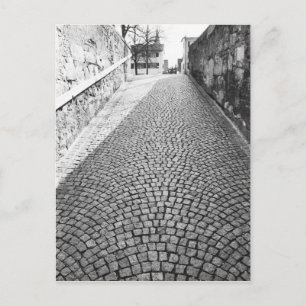 Europa, Zwitserland, Zürich. Gecombineerde straat Briefkaart
