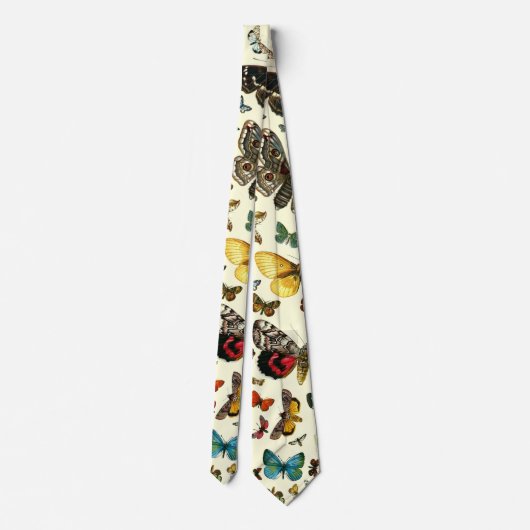 Europa's beste Butterflies en Moths Collage Stropdas (Achterkant)