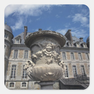 EUROPE, België, Kasteel van Beloeil Vierkante Sticker