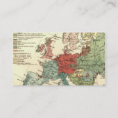 Europe Carte Pays Antique Mondiale (Dos)