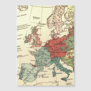 Europe Carte Pays Antique Mondiale