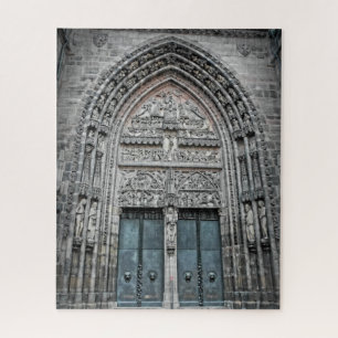 Europe Church Doors-Nurenberg Duitsland-16x20-520 Legpuzzel
