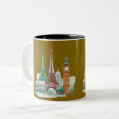Europe emblématique : Panorama Mug (Devant gauche)