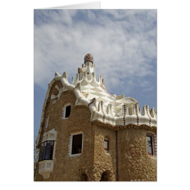 Europe, Espagne, Catalogne, Barcelone. Parc Guell, (Devant)