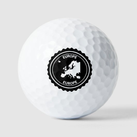 Europe Golfballen (Voorkant)