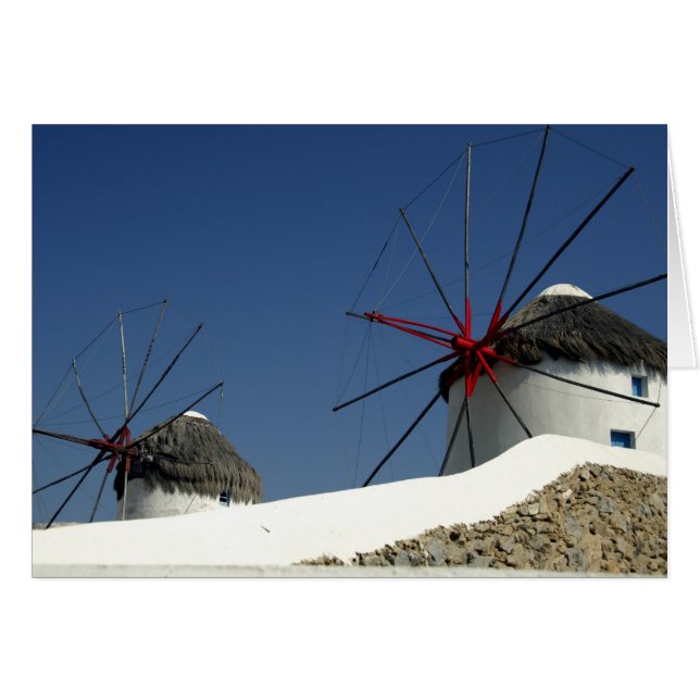 Europe, Grèce, Mykonos. (Devant horizontal)