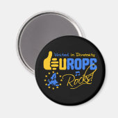Europe Rocks ! aimant (Recto/Verso)
