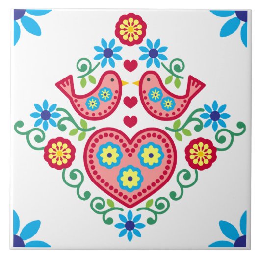 European Design Ceramic Tegel Tegeltje (Voorkant)