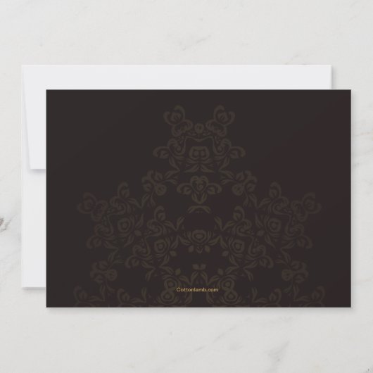 European Elegance Graduation Invitation (Dos)