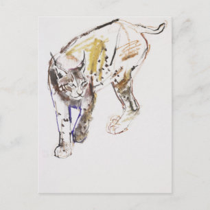 European Lynx Briefkaart
