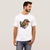 European Robin T-shirt (Voorkant volledig)