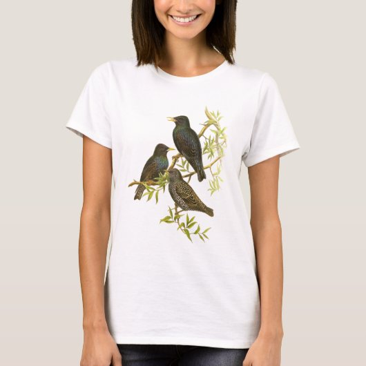 European Starling T-shirt (Voorkant)