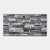 European Traveler custom mousepad Bureaumat (Voorkant)