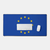 European Union flag custom desk mat (Clavier et souris)