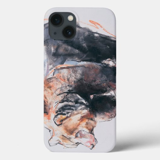 Europees bruin Beer 2001 Case-Mate iPhone Case (Achterkant)