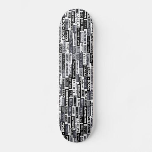 Europees skateboard voor reizigers (Voorkant)