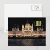 Europees toerisme in de binnenvaart briefkaart (Voorkant / Achterkant)