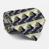  Europees treinverkeer Stropdas (Opgerold)