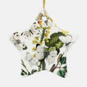  Europese botervliegen Keramisch Ornament (Achterkant)