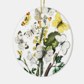 Europese botervliegen Keramisch Ornament (Links)