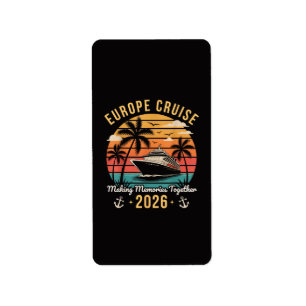 Europese cruise groep 2026 Familie matching vakant Etiket