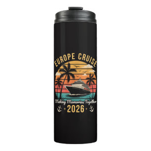 Europese cruise groep 2026 Familie matching vakant Thermosbeker