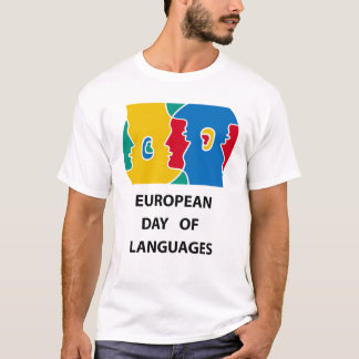 Europese dag van de talen t-shirt