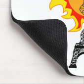 Europese hittegolf muismat (Hoek)