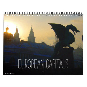 Europese hoofdsteden 2027 (met locaties) kalender