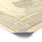 Europese kaart 3 poster (Hoek)