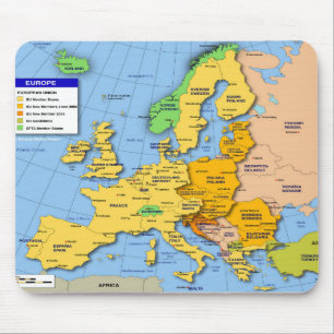 Europese kaart muismat