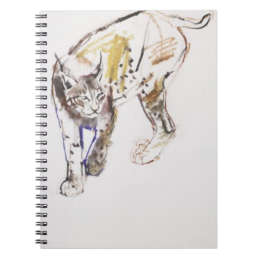 Europese Lynx Notitieboek (Voorkant)