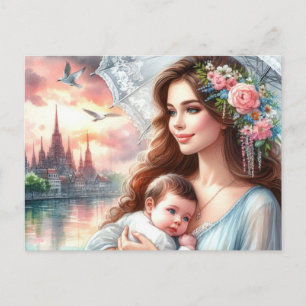 europese mama 13 briefkaart