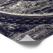  Europese motorfiets Poster (Hoek)