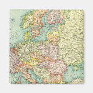 Europese politieke kaart magneet