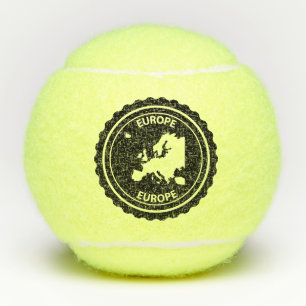 Europese rubberstempel tennisballen
