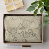 Europese schets tissuepapier (Geschenk)