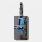 Europese scooter - Bagagelabel (Achterkant verticaal)