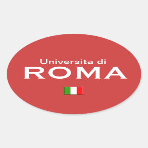 europese sticker universiteit van rome