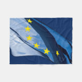 Europese vlag fleece deken (Voorkant (Horizontaal))