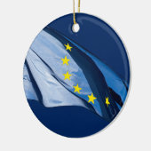 Europese vlag keramisch ornament (Links)