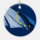 Europese vlag keramisch ornament (Achterkant)