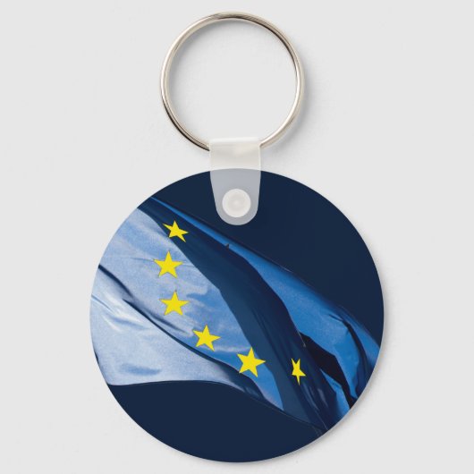 Europese vlag sleutelhanger (Voorkant)