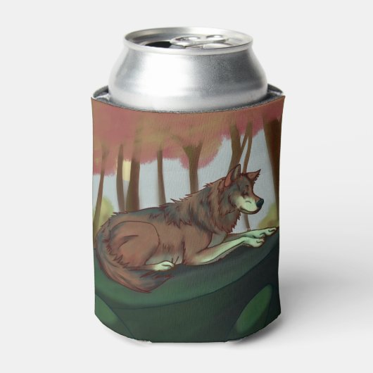 Europese Wolf Blikjeskoeler (Blikje Voorkant)