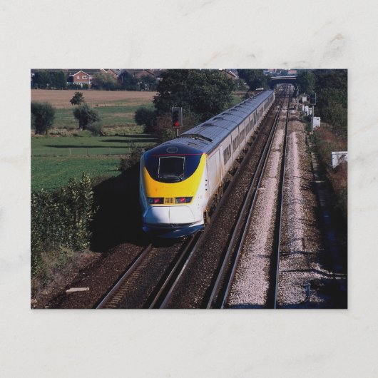 Eurostar-reizigerstrein Briefkaart (Voorkant)