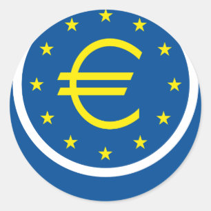 Eurosymboliek - Europese erfenis Ronde Sticker
