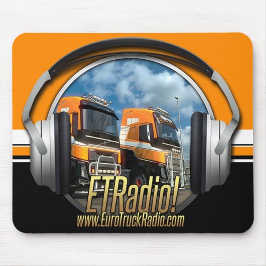 EuroTruck Radio Mousepad Muismat (Voorkant)