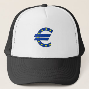eurovalsymbool geldteken trucker pet