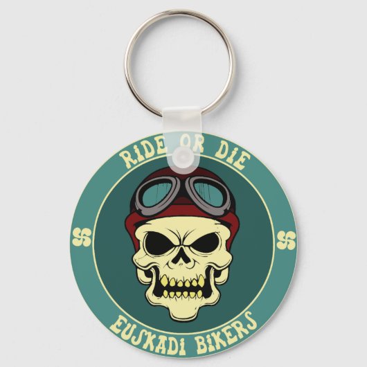 Euskadi-fietsers Sleutelhanger (Voorkant)